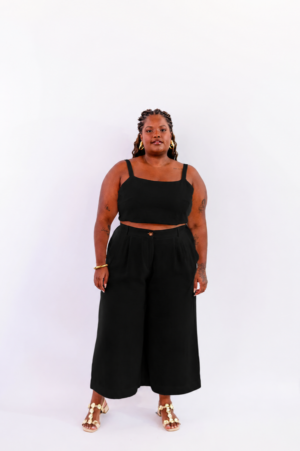 CALÇA PANTACOURT LEVE PRETO - LINA BE