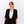 BLAZER MANGA CURTA LEVE PRETO - LINA BE