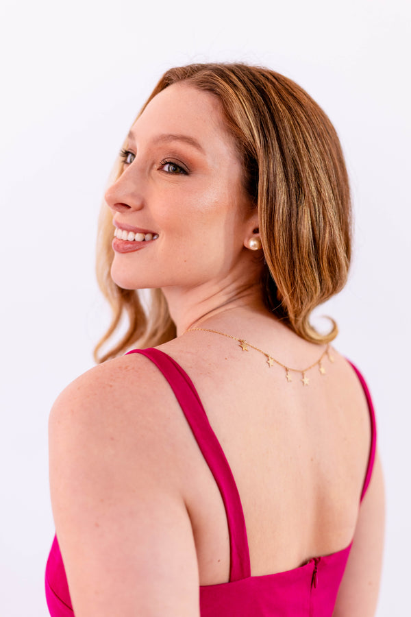 VESTIDO CURTO LEVE ROSA - LINA BE