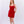 VESTIDO CURTO LEVE VERMELHO - LINA BE