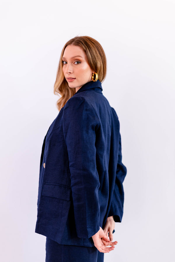 BLAZER LINHO MARINHO - LINA BE