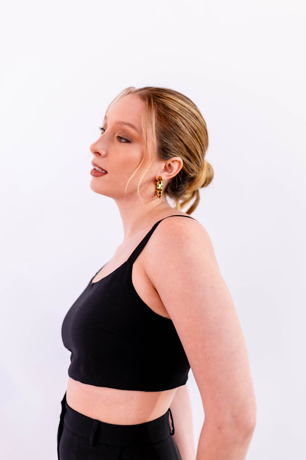 TOP LEVE PRETO - LINA BE