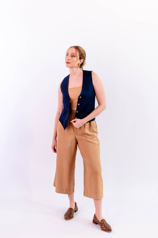 CALÇA PANTACOURT LEVE BEGE - LINA BE