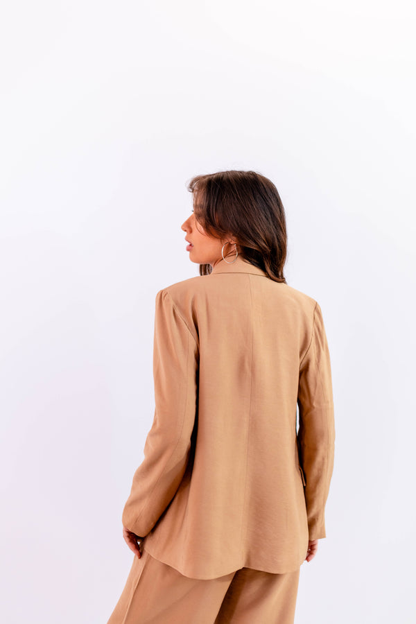 BLAZER LEVE BEGE - LINA BE