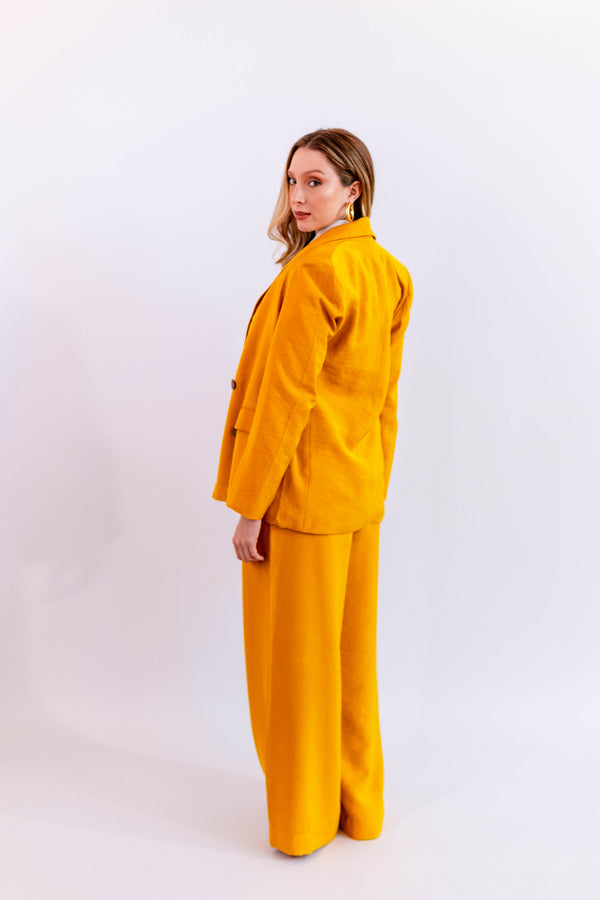 BLAZER LEVE AMARELO - LINA BE