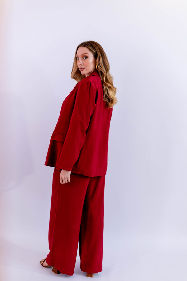 BLAZER LEVE VERMELHO - LINA BE